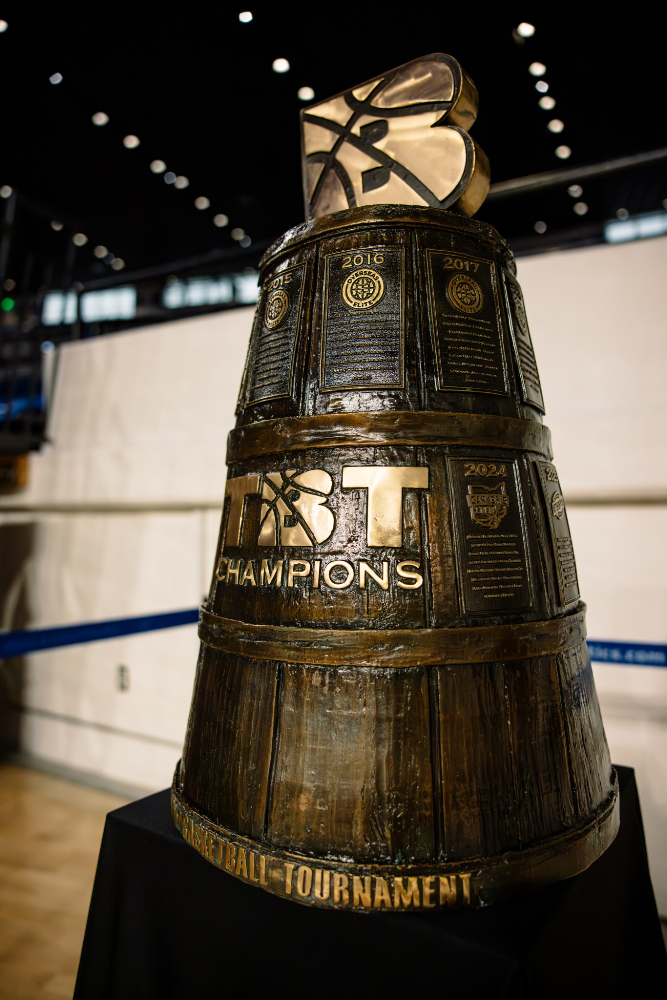 The Basketball Tournament championship trophy